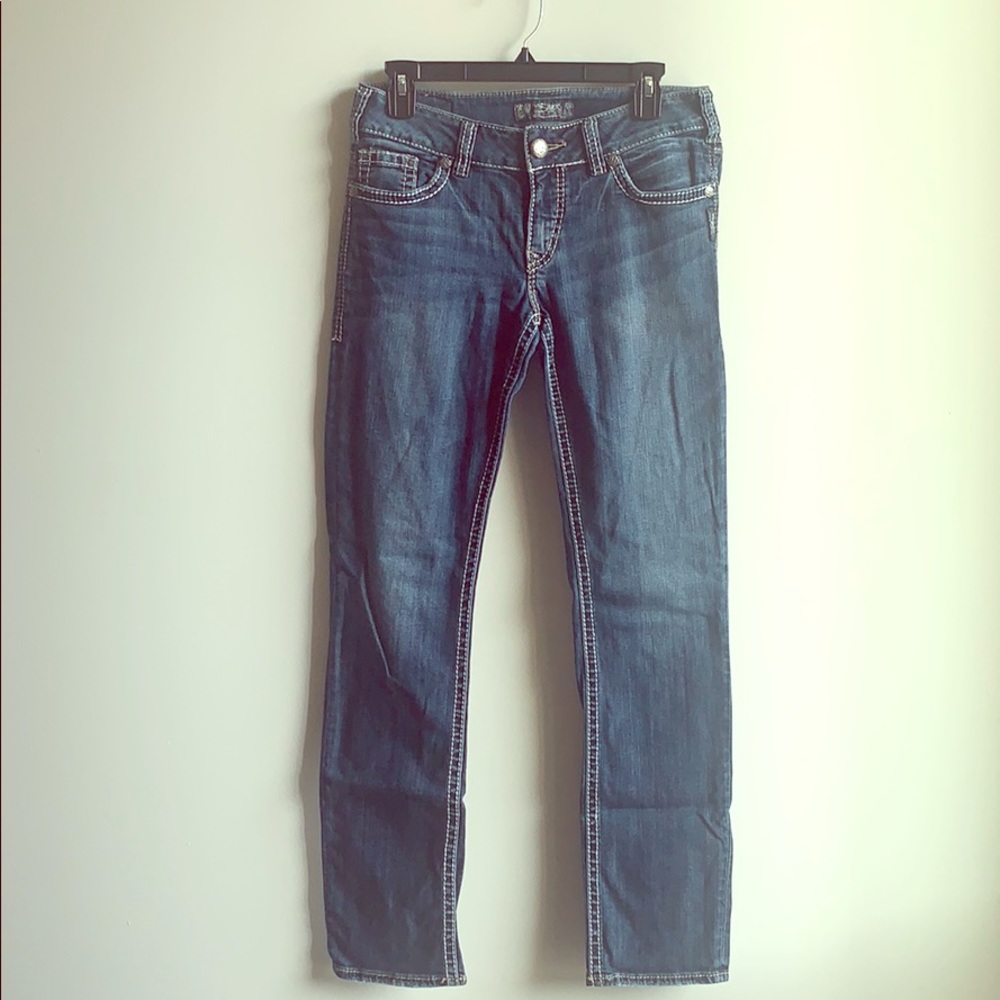 Silver Brand Suki Slim Skinny Jeans, Size W28/L31